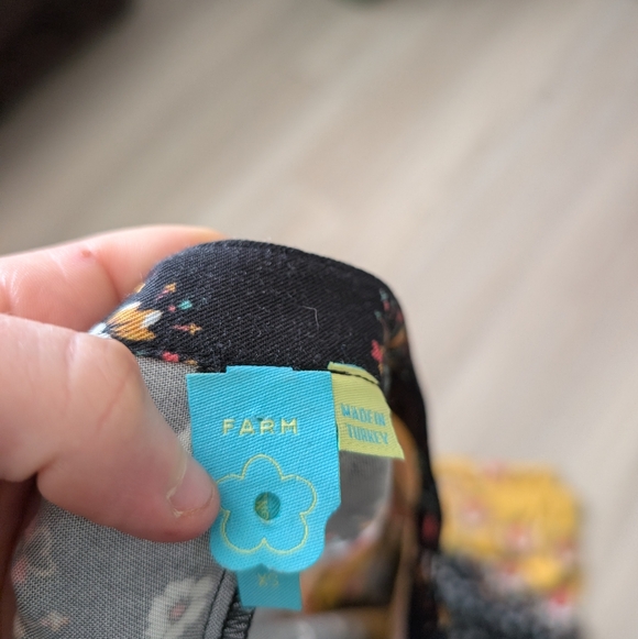 Farm Rio Floral-blocked Maxi Dress - Picture 7 of 9